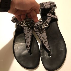 Guess sandals size 7 worn once